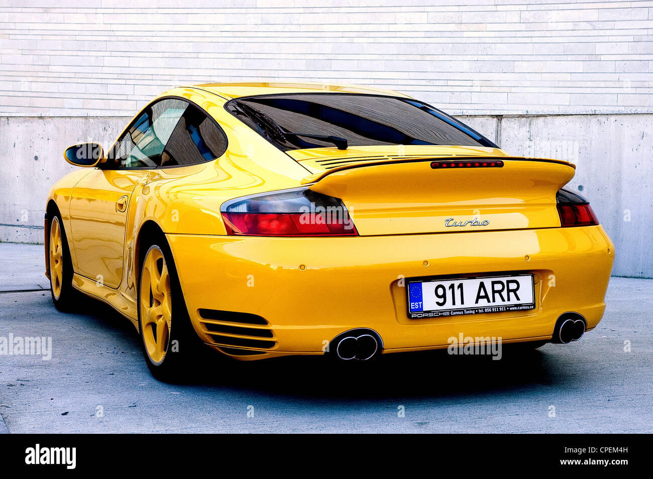 Parking porsche très rapide Photo Stock Alamy