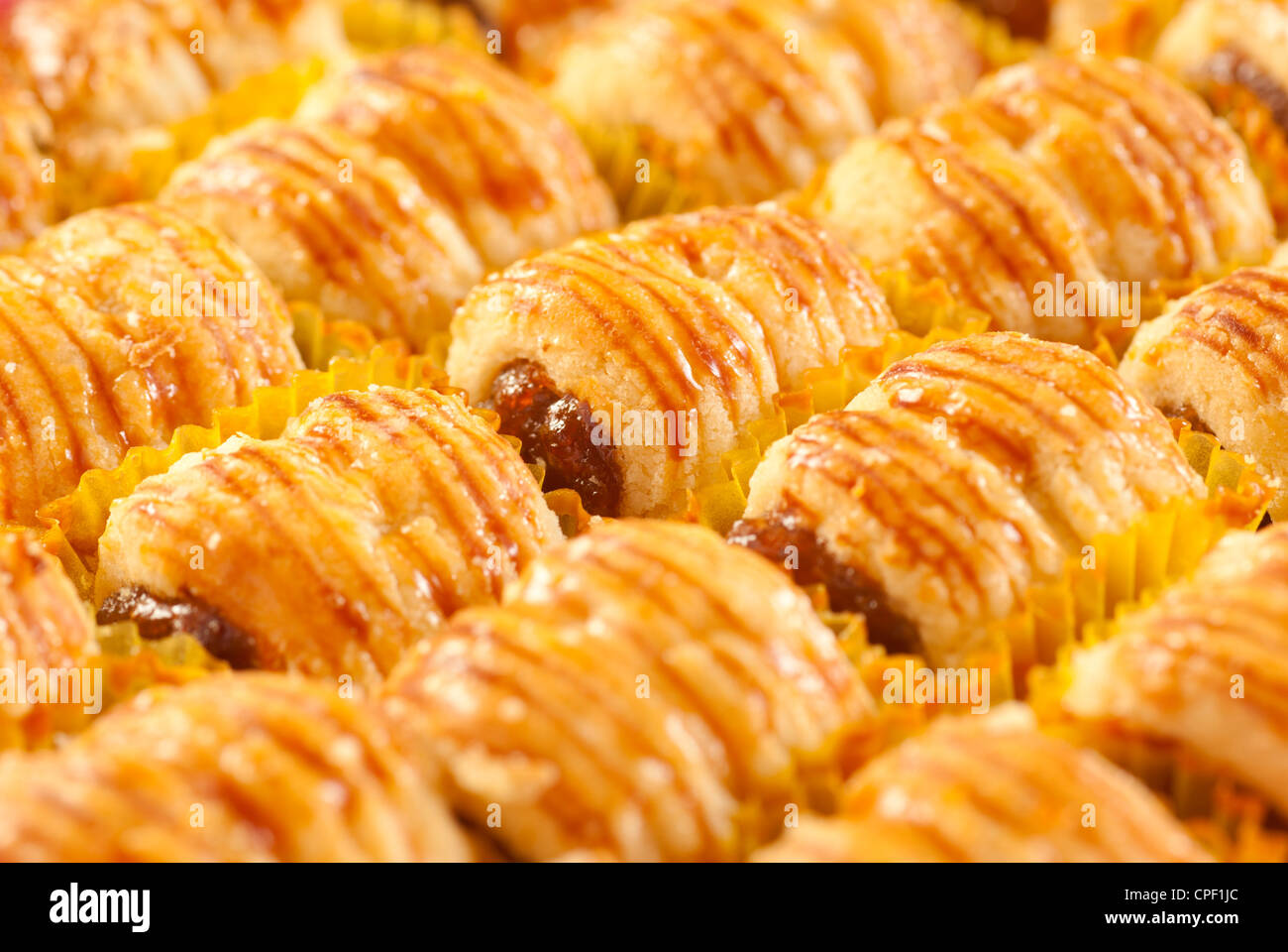 Cristang tartes à la confiture d'Ananas Banque D'Images