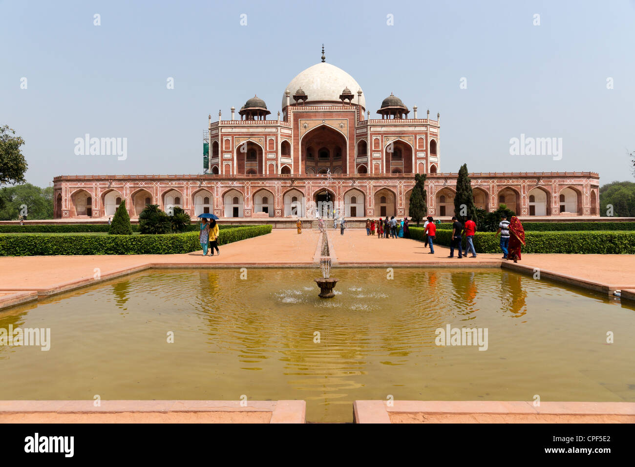 Tombe de Humayun est le tombeau de l'empereur moghol Humayun. Banque D'Images