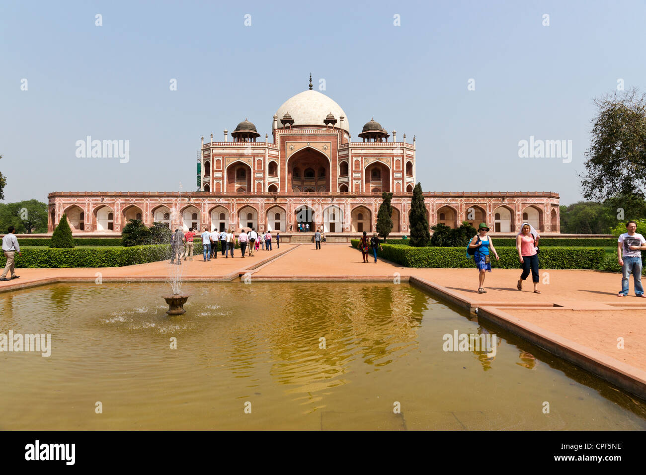 Tombe de Humayun est le tombeau de l'empereur moghol Humayun. Banque D'Images