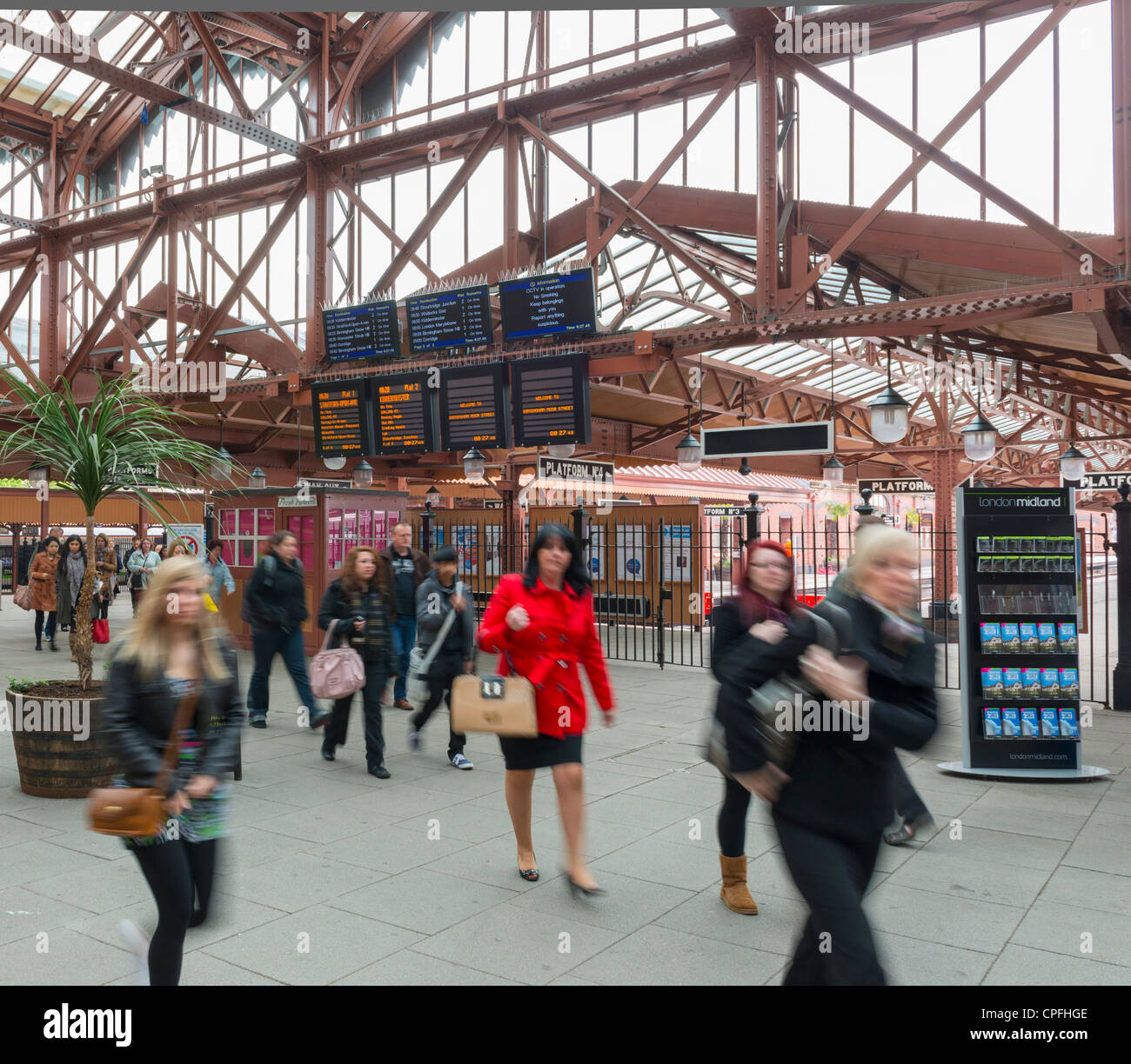 Birmingham Moor Street Station. Birmingham, Angleterre, RU Banque D'Images