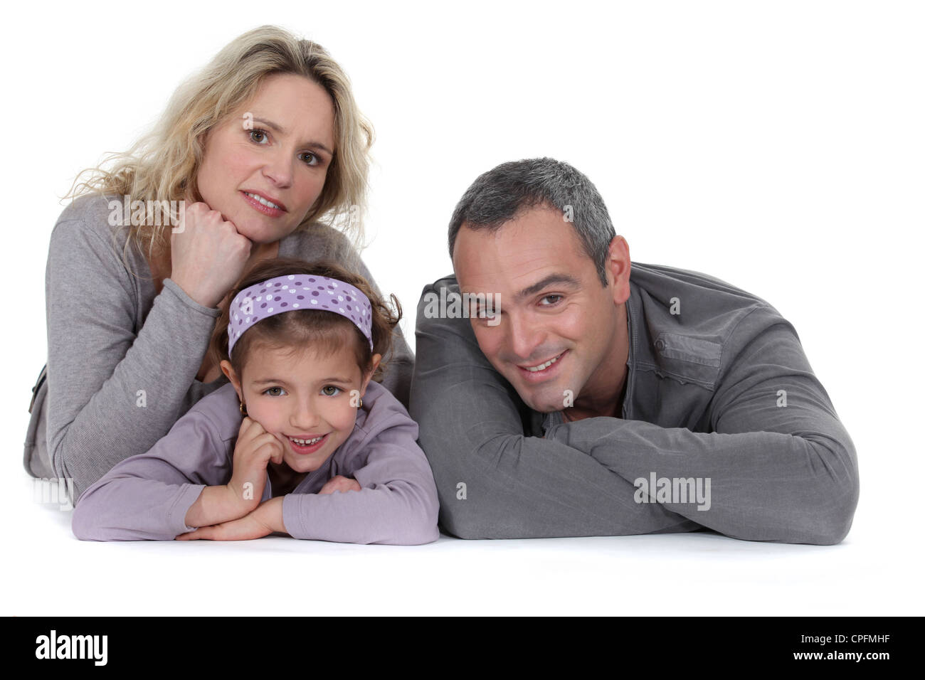 Portrait de famille Banque D'Images