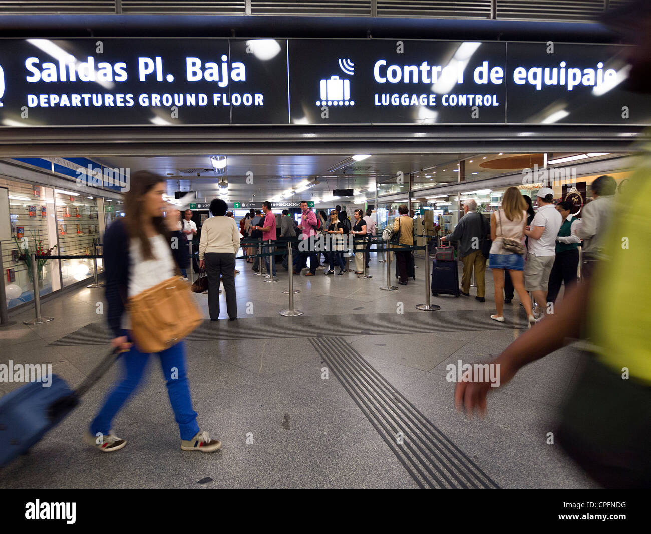 La gare d'Atocha à Madrid, Espagne Banque D'Images