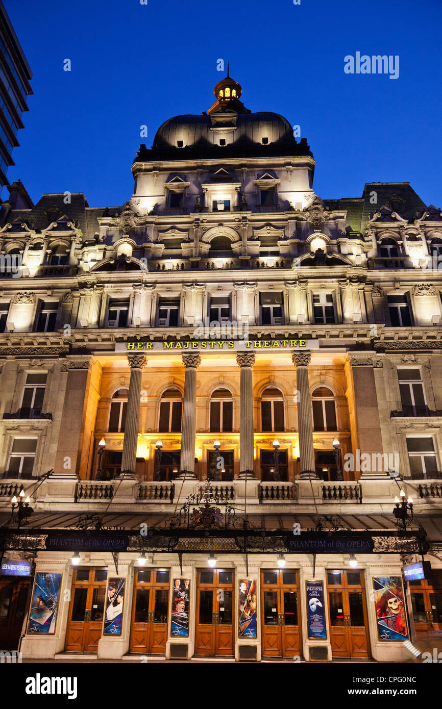 L'Angleterre, Londres, Haymarket, Her Majesty's Theatre Banque D'Images