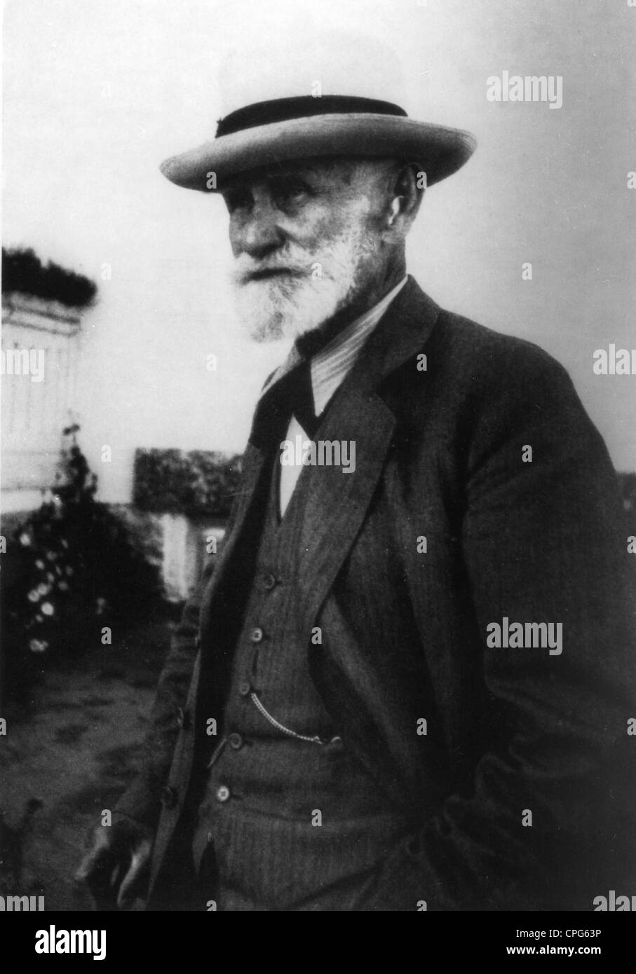 Pavlov, Ivan Petrovich, 14.1.1849 - 27.2.1936, médecin russe (médecin), demi-longueur, Congrès mondial des physiologistes, 1935, Banque D'Images