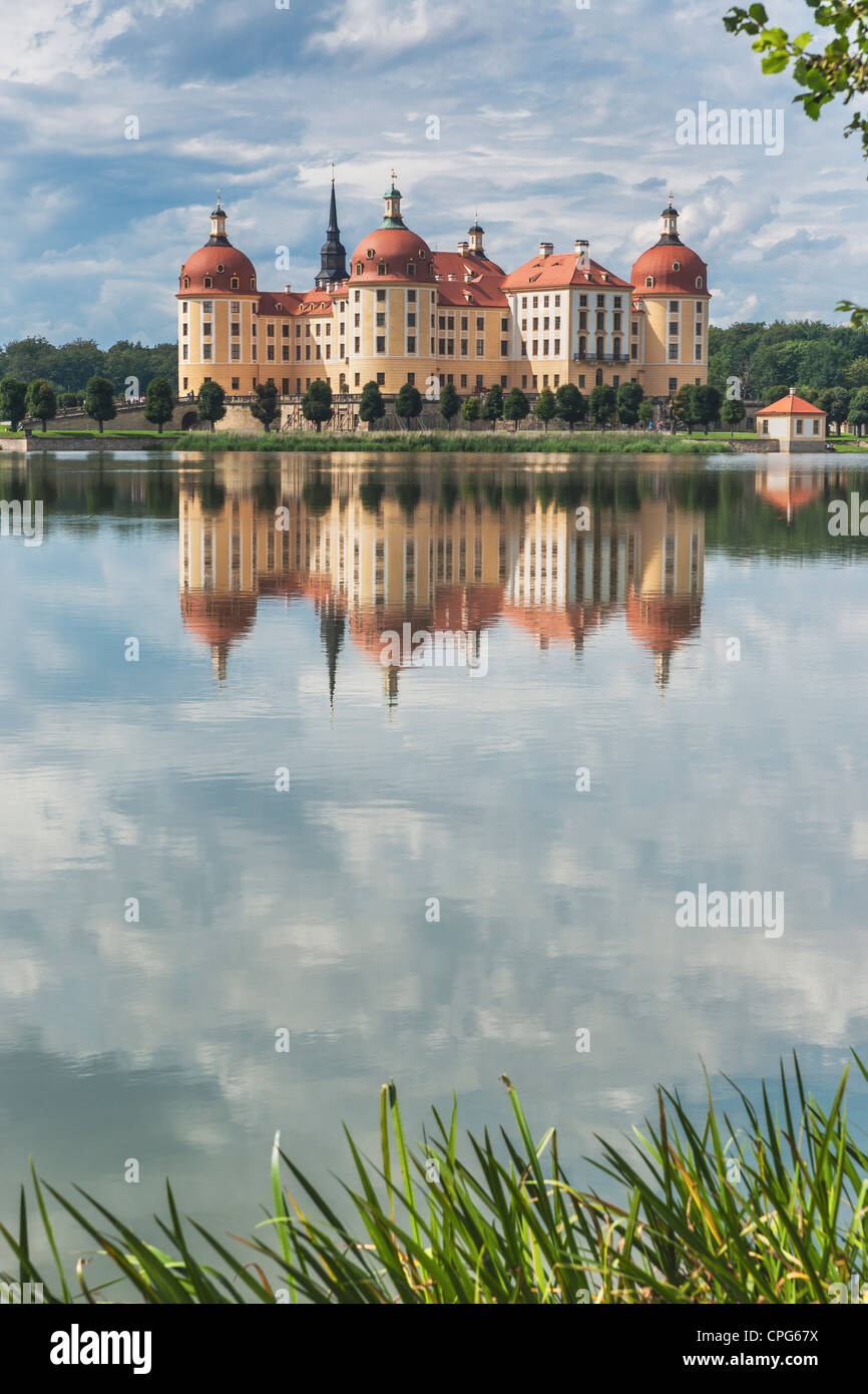 Schloss Moritzburg, Sachsen Deutschland, Europa | Château de Moritzburg, Saxe, Allemagne, Europe Banque D'Images