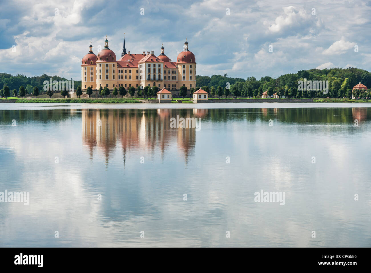 Schloss Moritzburg, Sachsen Deutschland, Europa | Château de Moritzburg, Saxe, Allemagne, Europe Banque D'Images