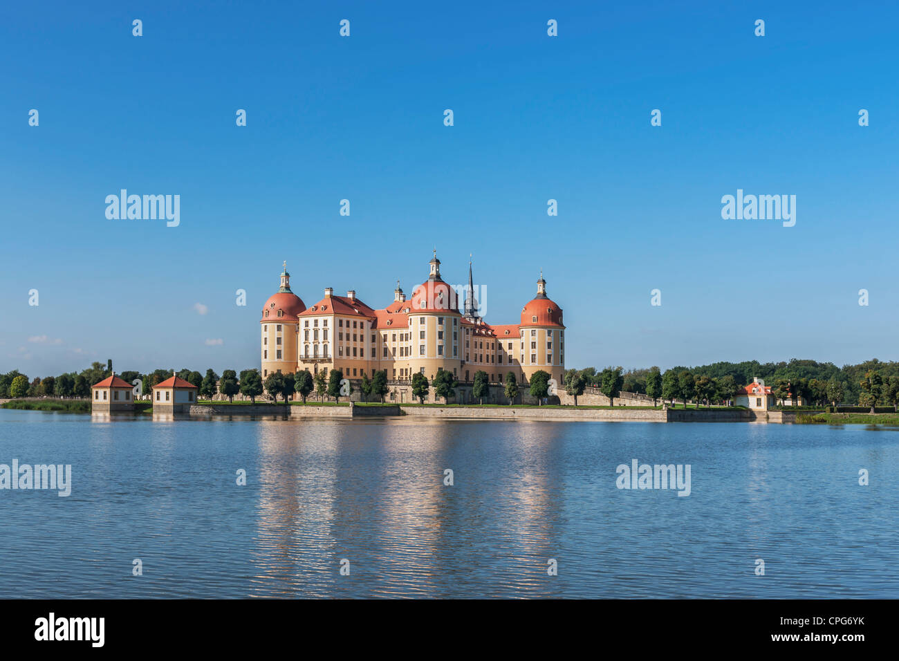 Schloss Moritzburg, Sachsen Deutschland, Europa | Château de Moritzburg, Saxe, Allemagne, Europe Banque D'Images