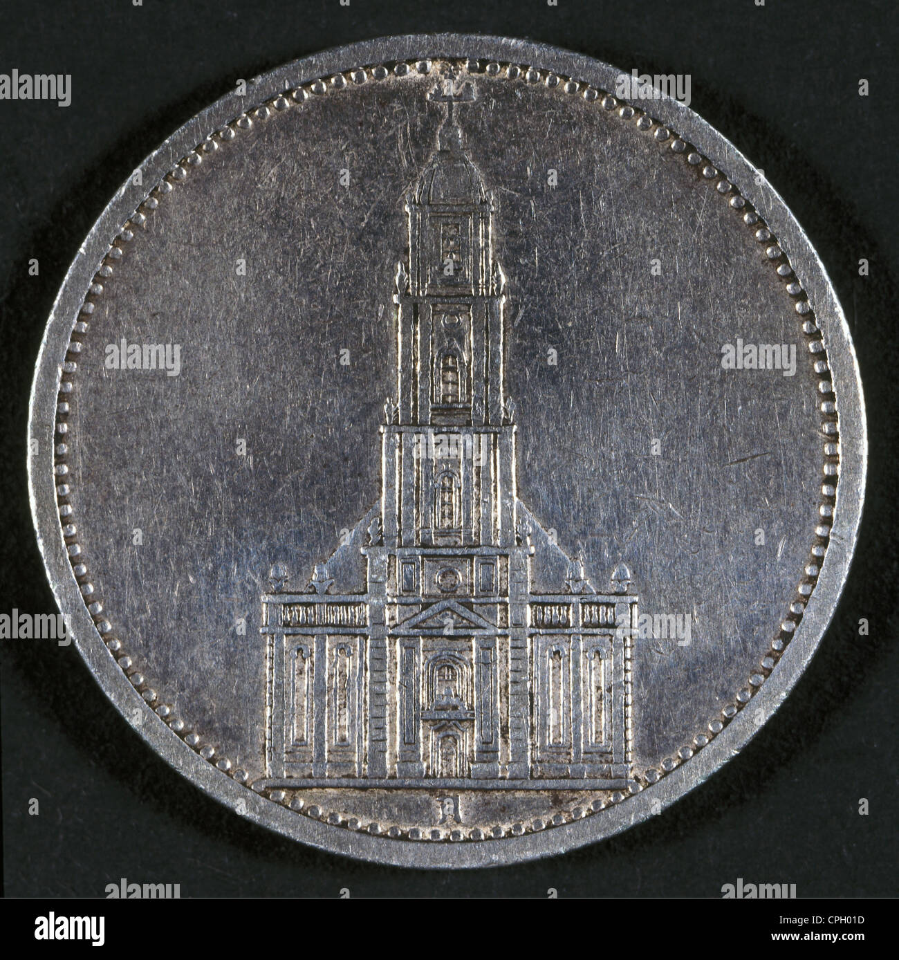 Argent / finance, pièces, Allemands, cinq Reichsmark, reverse, 1934, droits supplémentaires-Clearences-non disponible Banque D'Images