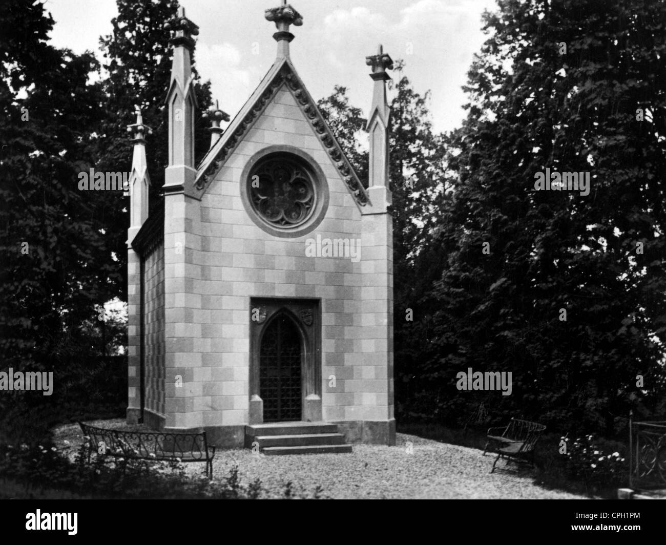 Stein, Heinrich Friedrich Karl, Freiherr vom und zum, 26.10.1757 - 29.6.1831, politicien prussien, crypte familiale, château Nassau an der Lahn, 1930, Banque D'Images