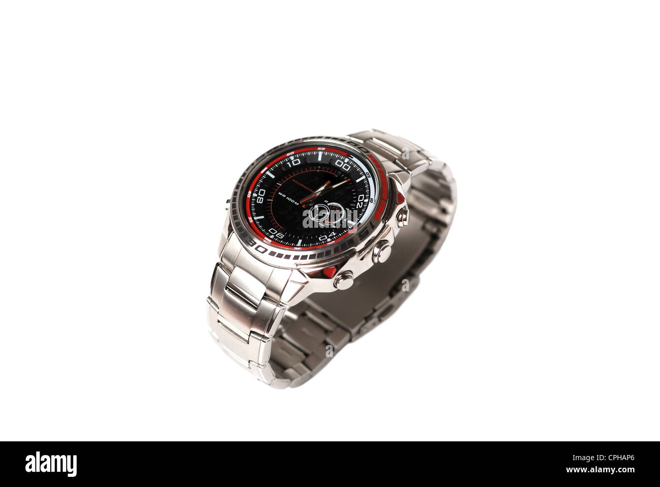 Close up d'une montre de sport Banque D'Images