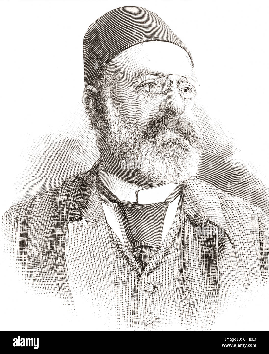 Léo Taxil, initialement Marie Joseph Gabriel Antoine Jogand-Pagès, 1854 - 1907. L'écrivain et journaliste français. Banque D'Images
