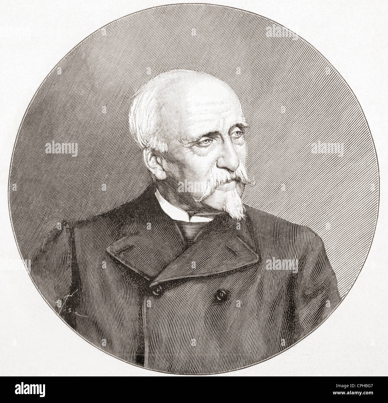 Henri Eugène Philippe Louis d'Orléans, duc d'Aumale, 1822 -1897. Chef de faction politique les Orléanistes. Banque D'Images