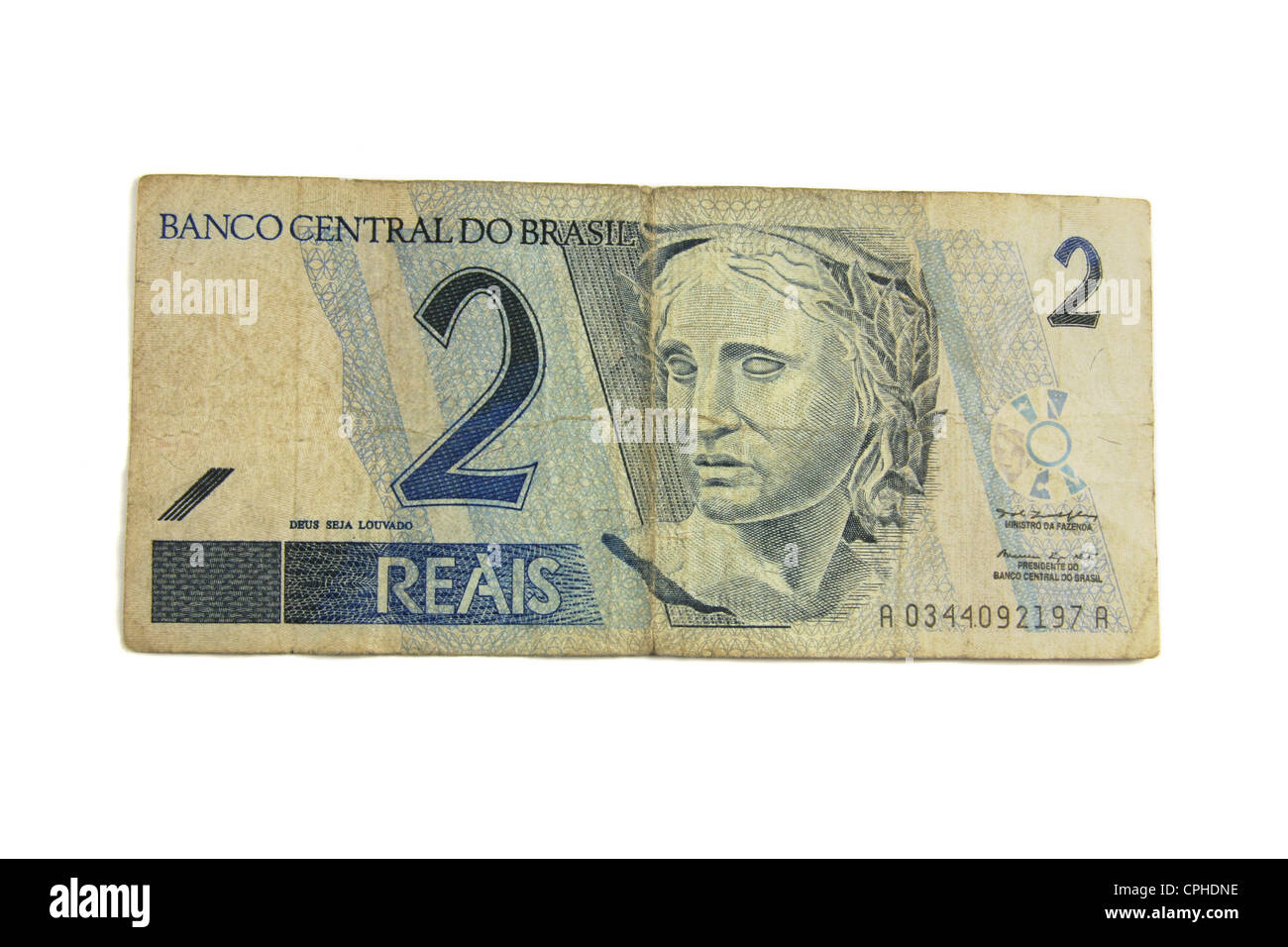 Brésil Reais 2. Banque D'Images
