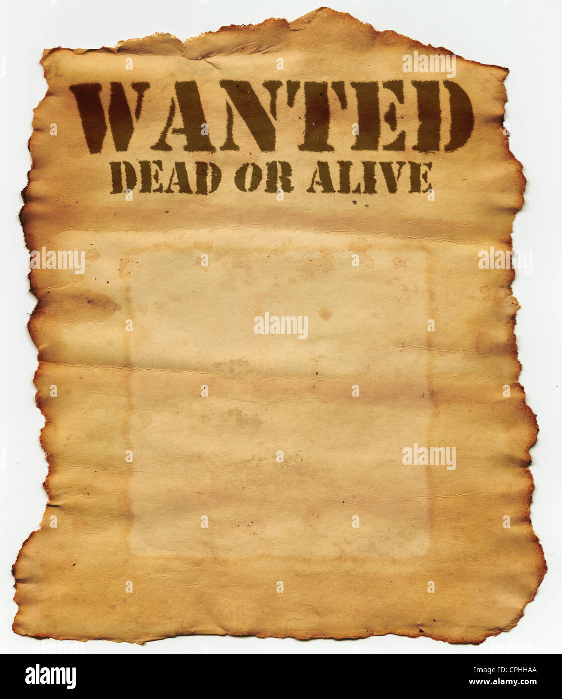 Wanted Dead or Alive Banque D'Images