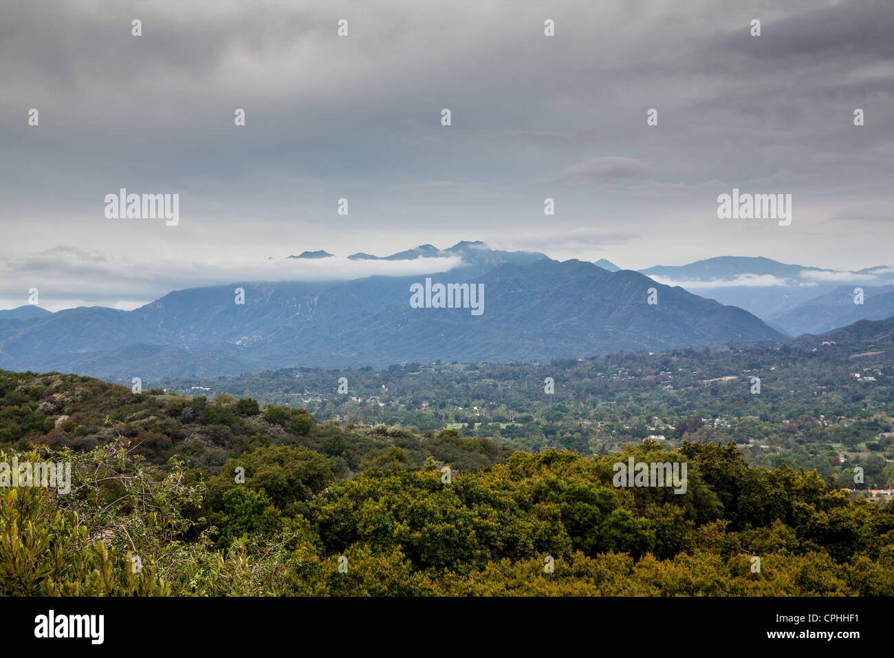 L'Ojai Ojai Valley en Californie Banque D'Images