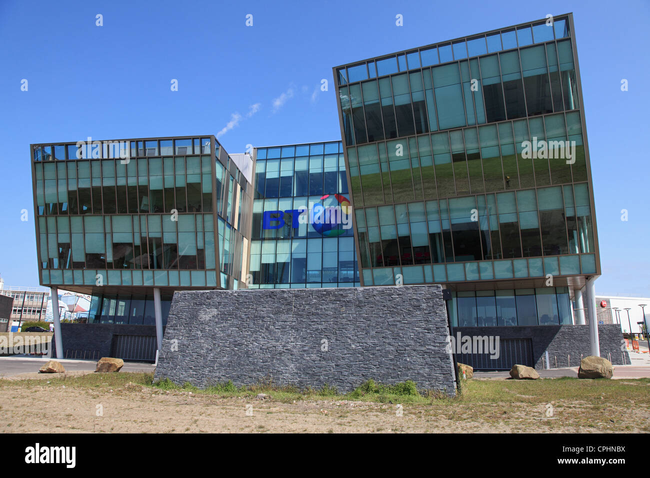 Bâtiment du siège de British Telecom South Shields, North East England, UK Banque D'Images