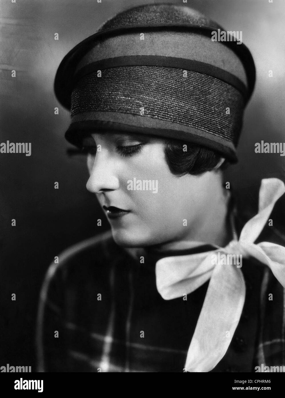 L'actrice américaine Gloria Swanson (1899-1983). Banque D'Images