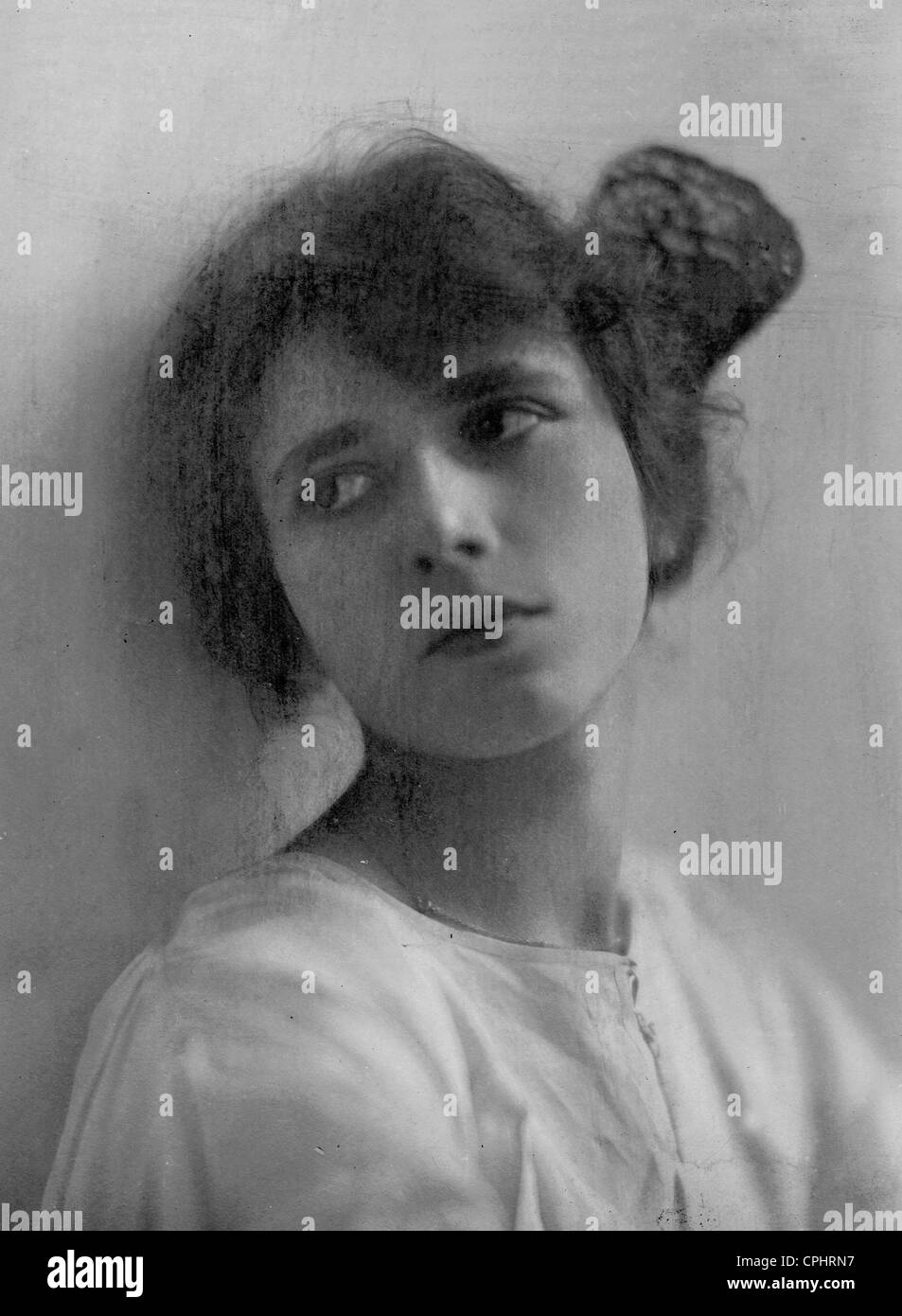 L'écrivain britannique Agatha Christie (1890-1976). Banque D'Images