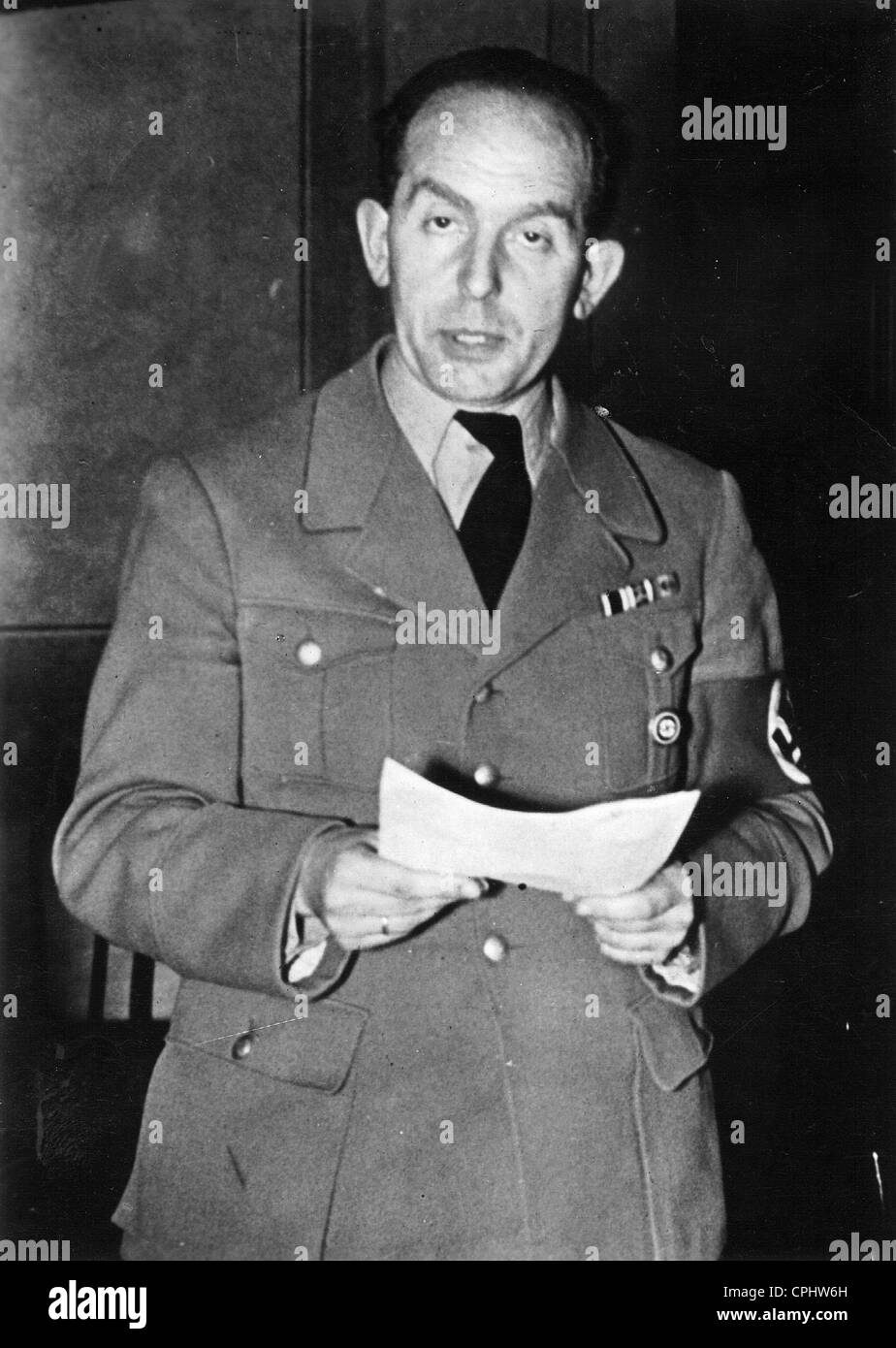 Roland Freisler, 1935 Banque D'Images