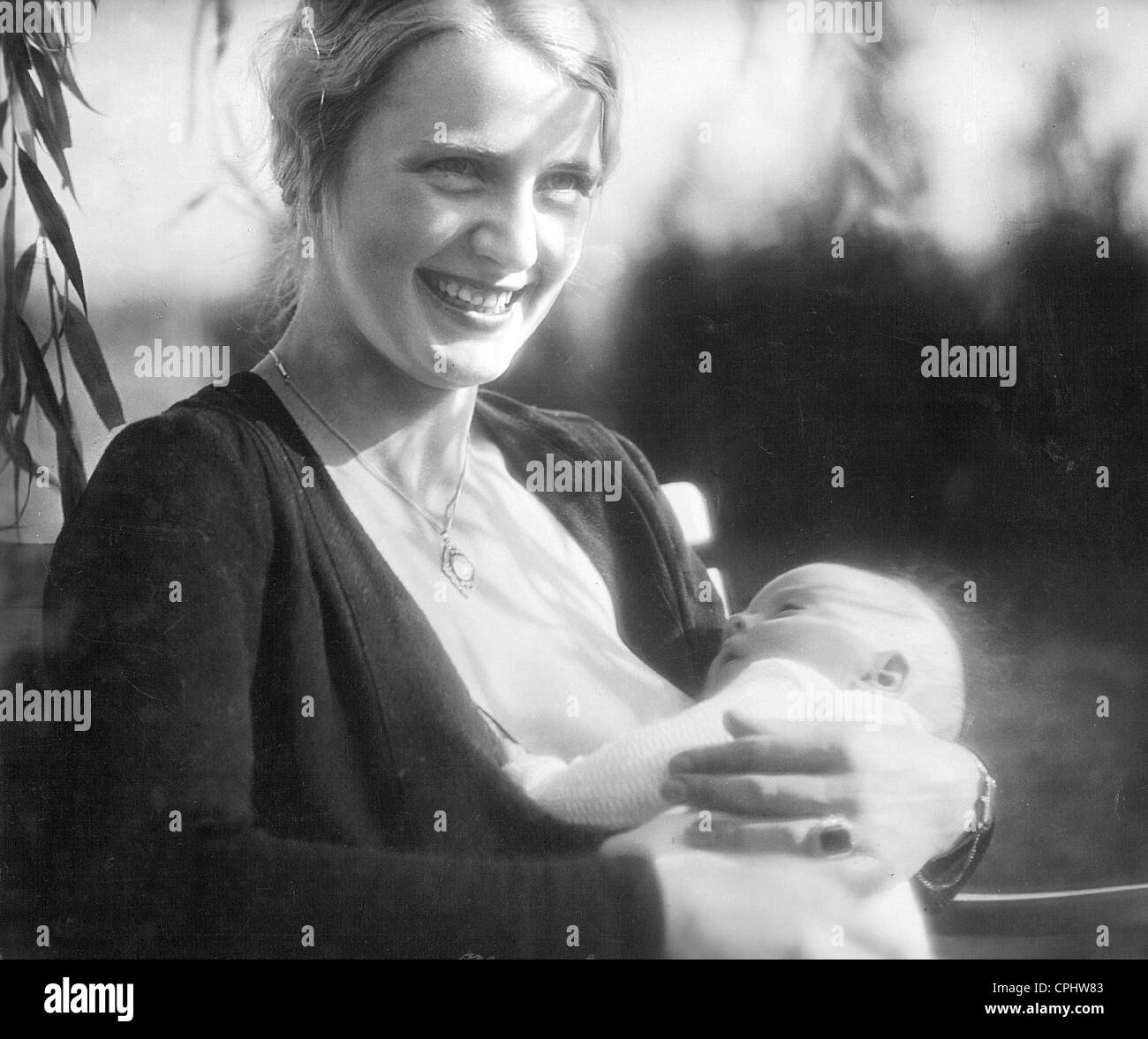 Hertha Thiele dans 'Dcomme Erste Recht des Kindes', 1932 Banque D'Images