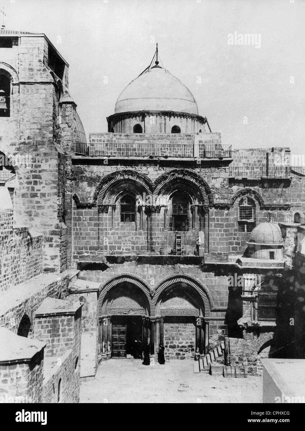 Sainte Eglise du Saint-Sépulcre à Jérusalem Banque D'Images