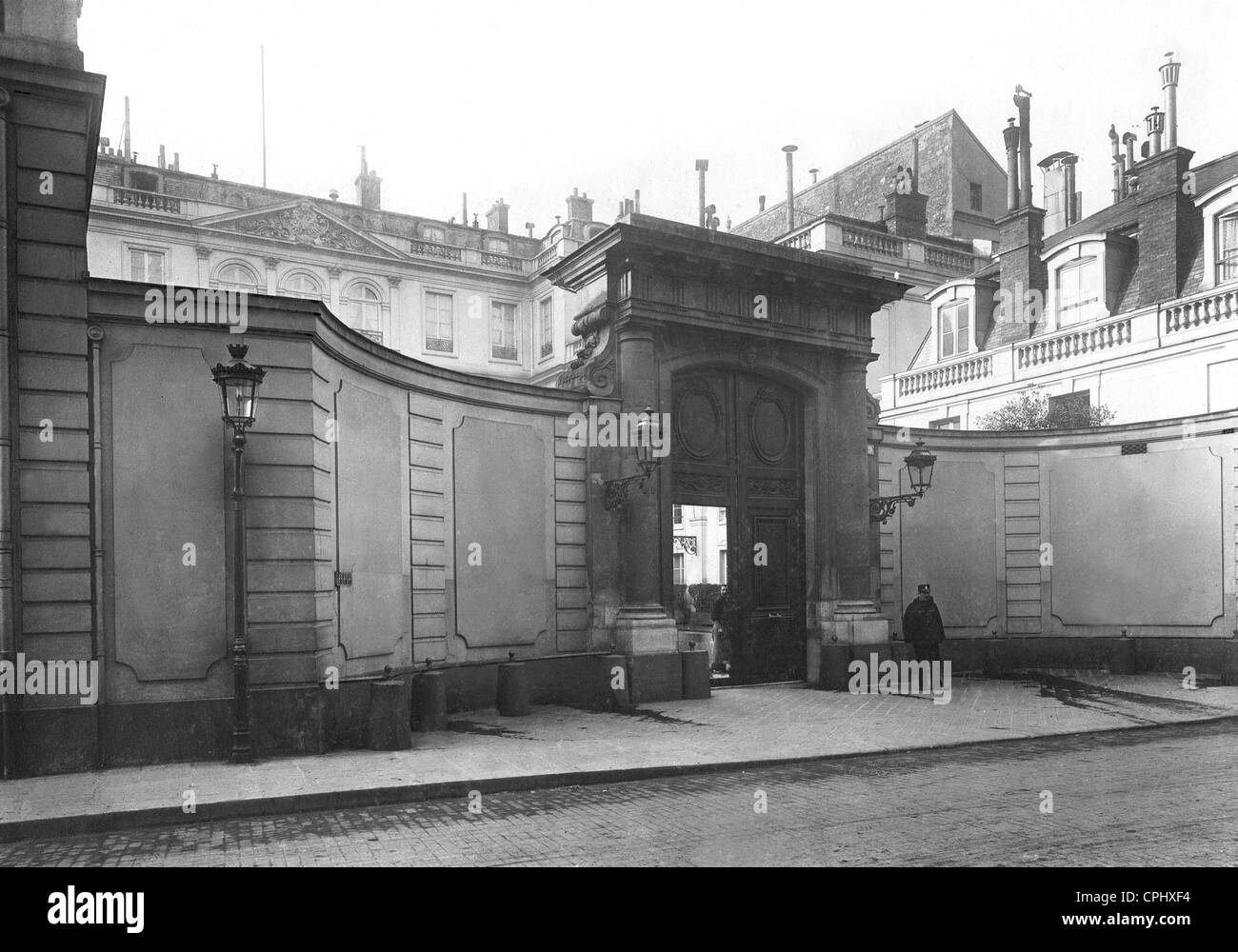Ambassade de Russie à Paris, 1904 Banque D'Images