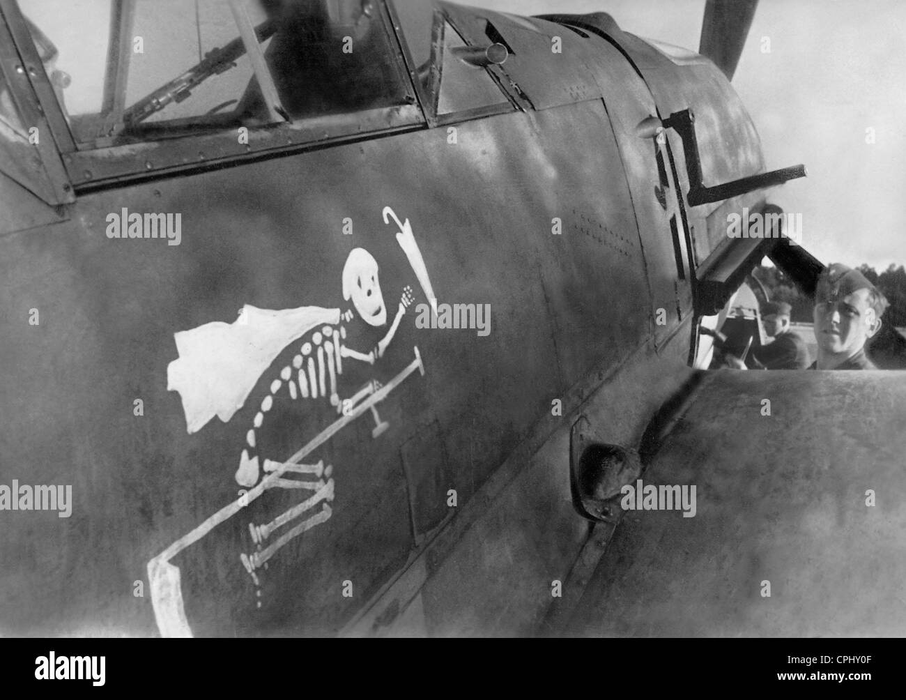 L'allemand Messerschmitt Me 109, 1940 Banque D'Images