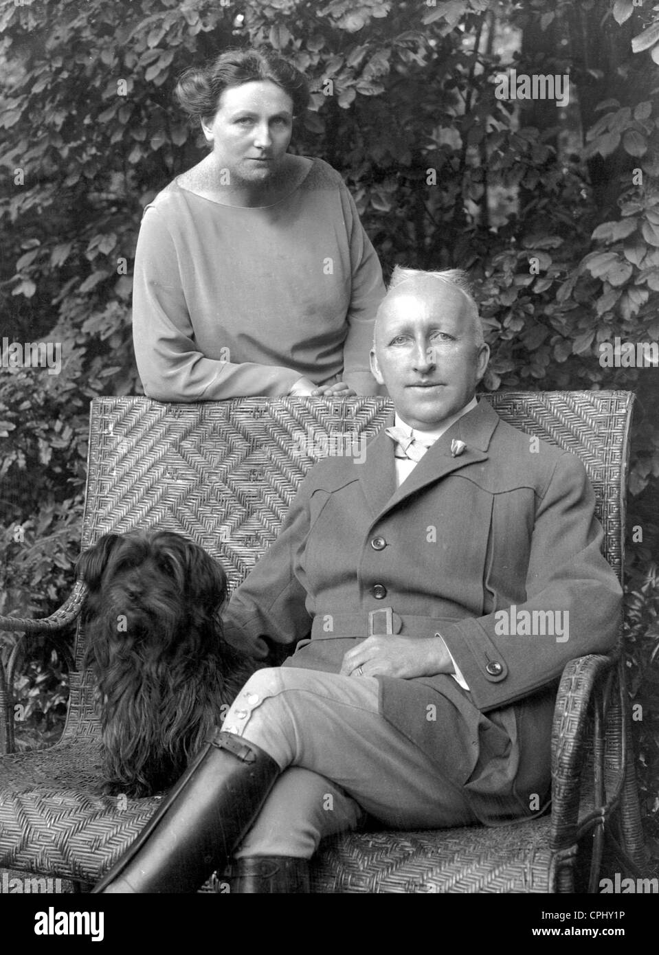 Winifred Wagner et son mari Siegfried Wagner, 1937 Banque D'Images
