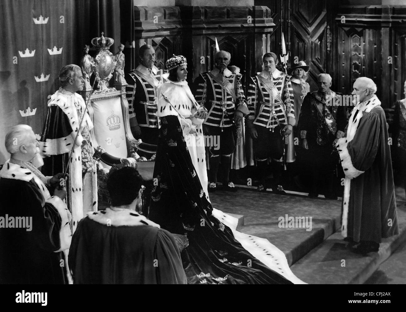 Greta Garbo dans "la reine Christine", 1933 Banque D'Images