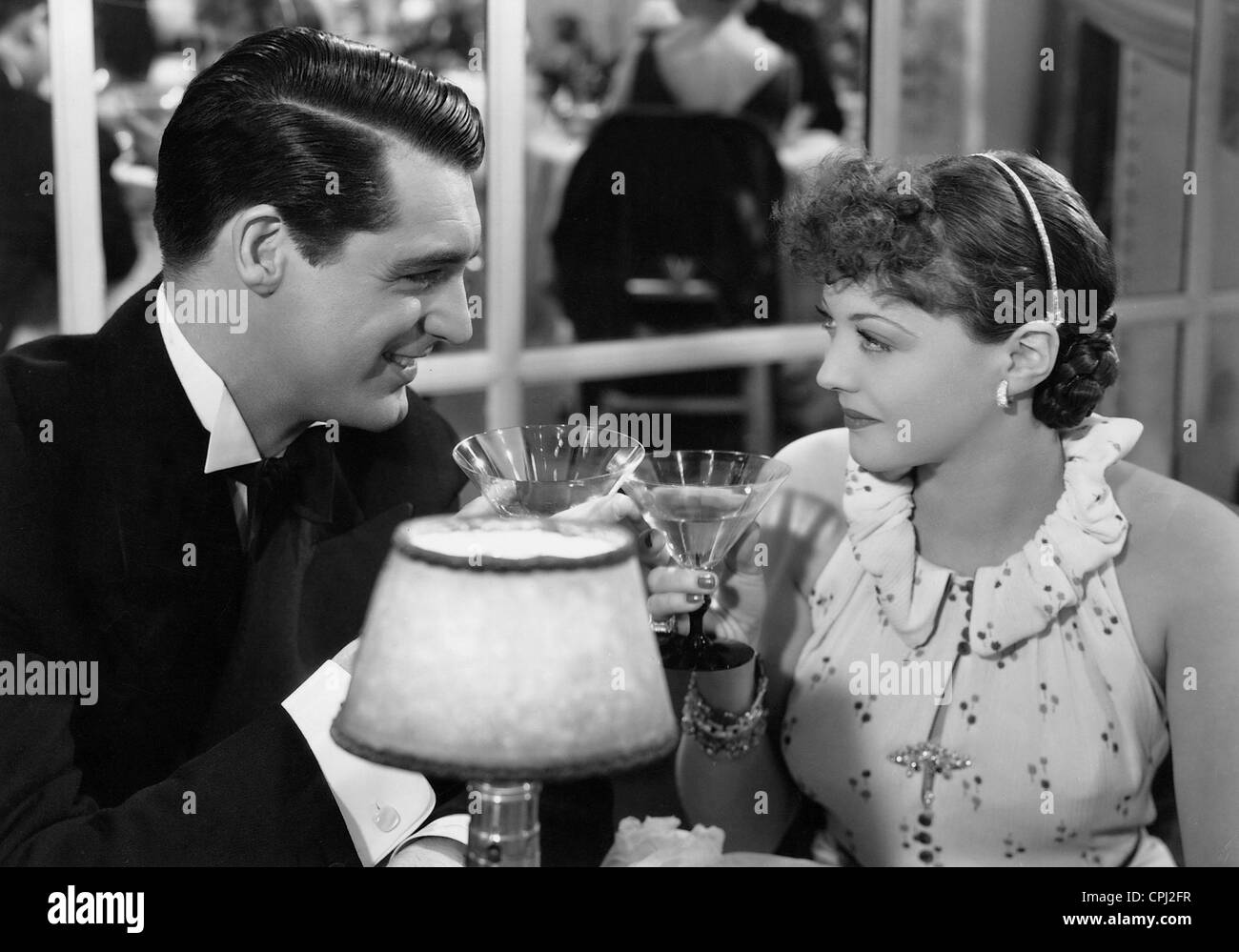 Cary Grant et Sylvia Sidney dans 'La Princesse de 30 jours', 1934 Banque D'Images