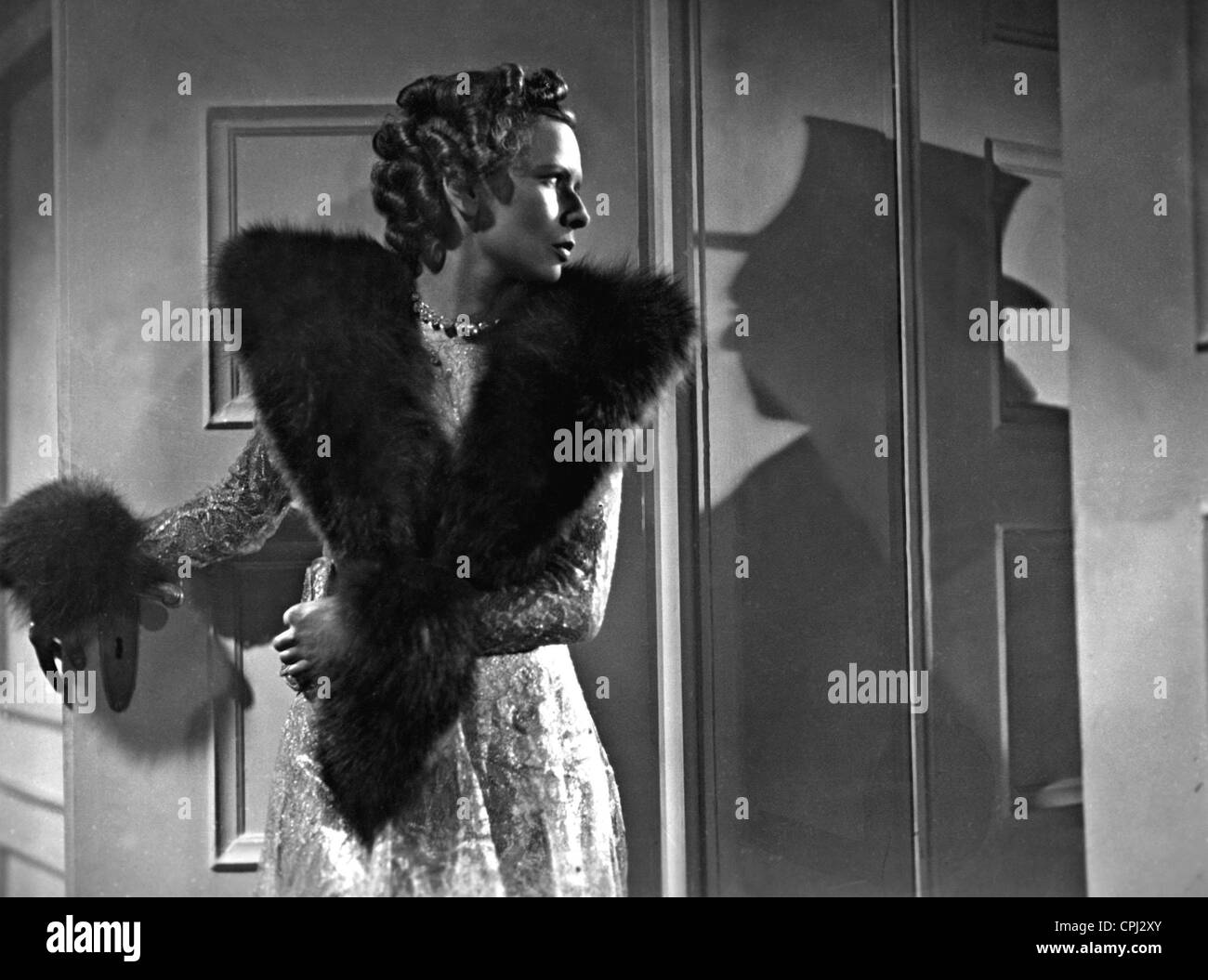 Gina Falckenberg dans 'La voix du coeur', 1937 Banque D'Images