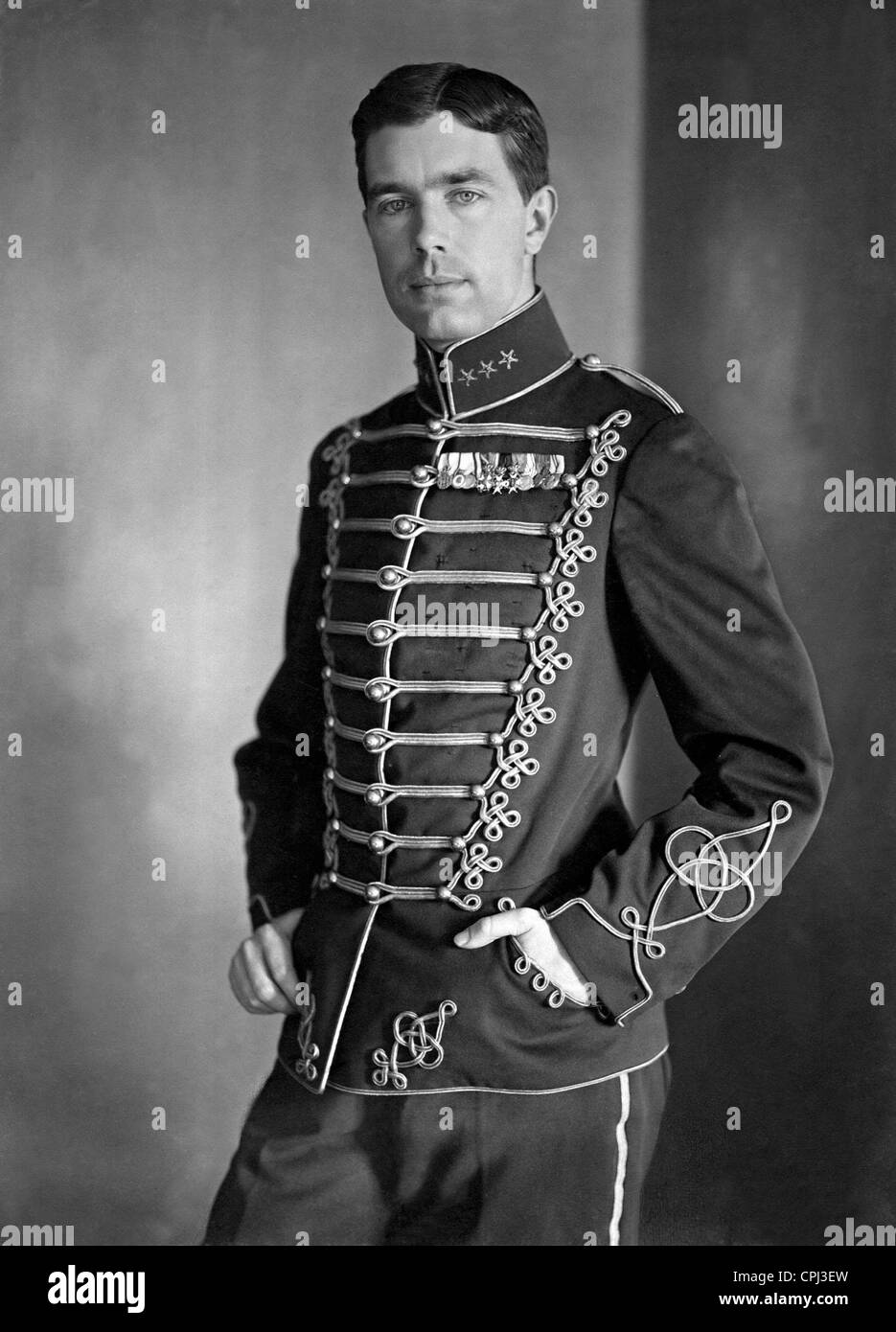 Le prince Gustav Adolf de Suède, 1913 Banque D'Images