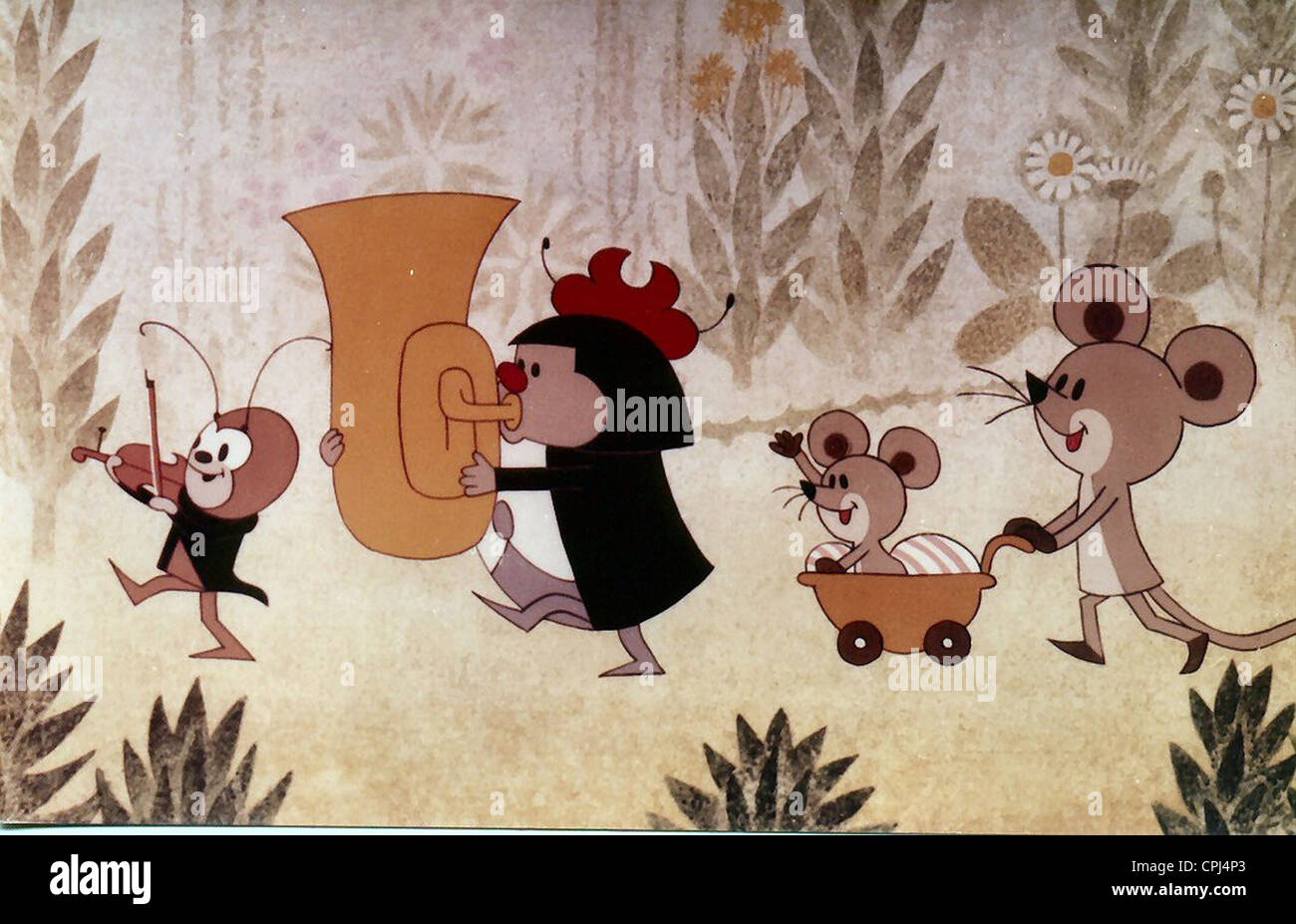 Un bombardon Cvrcek Banque D'Images