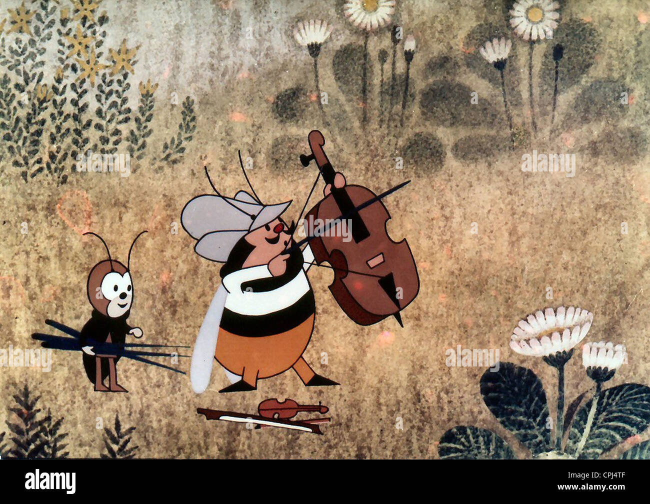 Cvrcek a pila Banque D'Images