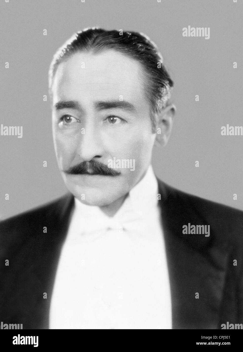 Adolphe Menjou Banque D'Images