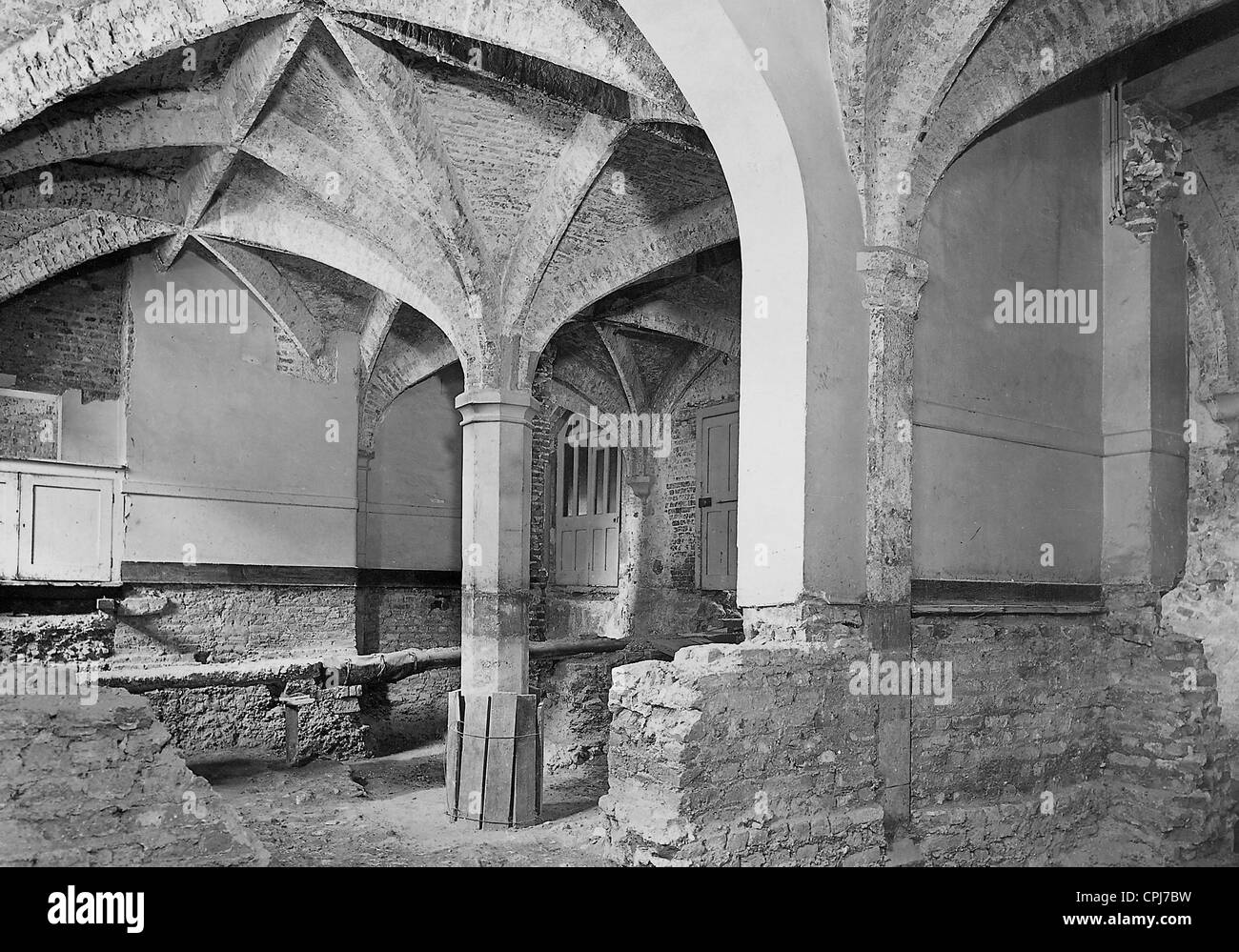 Cave à vins exposés dans le palais de Whitehall, 1939 Banque D'Images