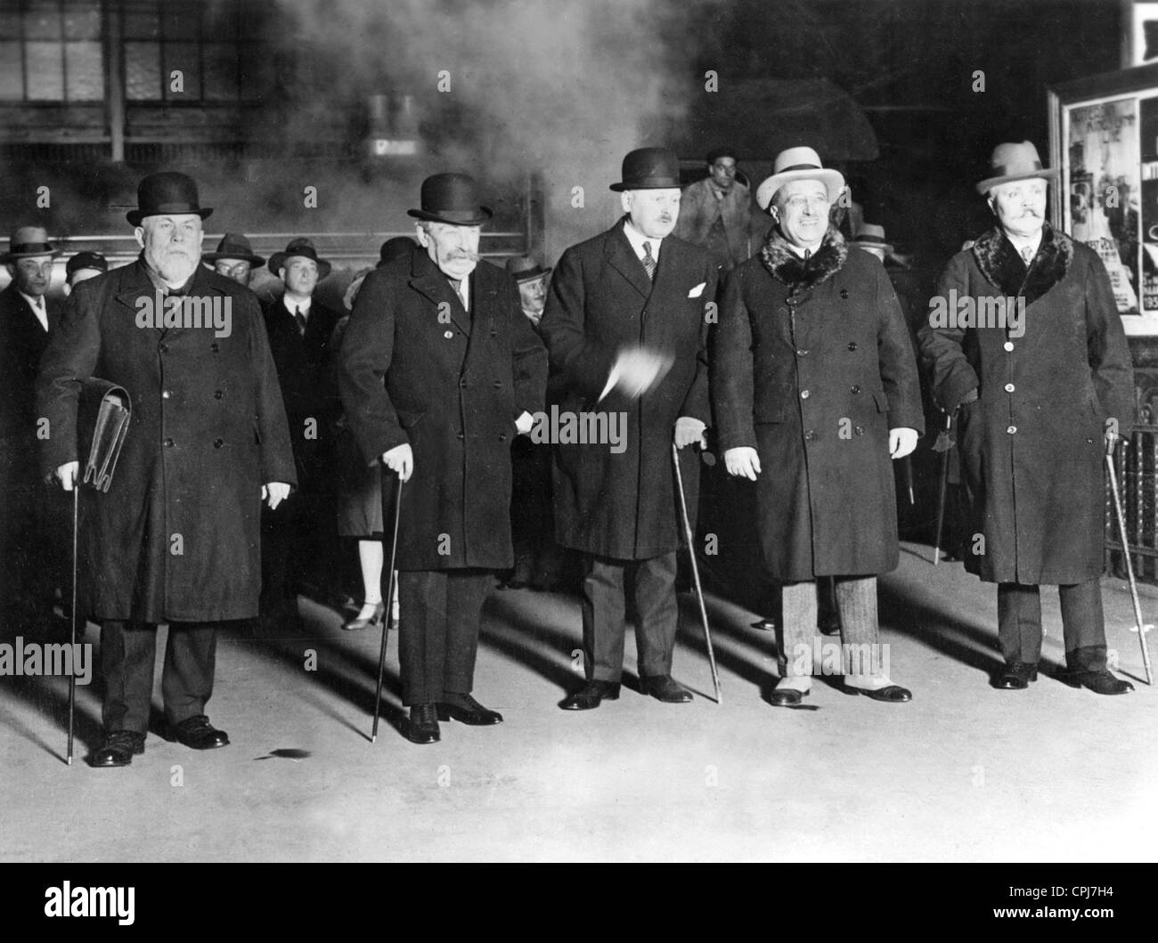 La deuxième Conférence de La Haye, 1930 Banque D'Images