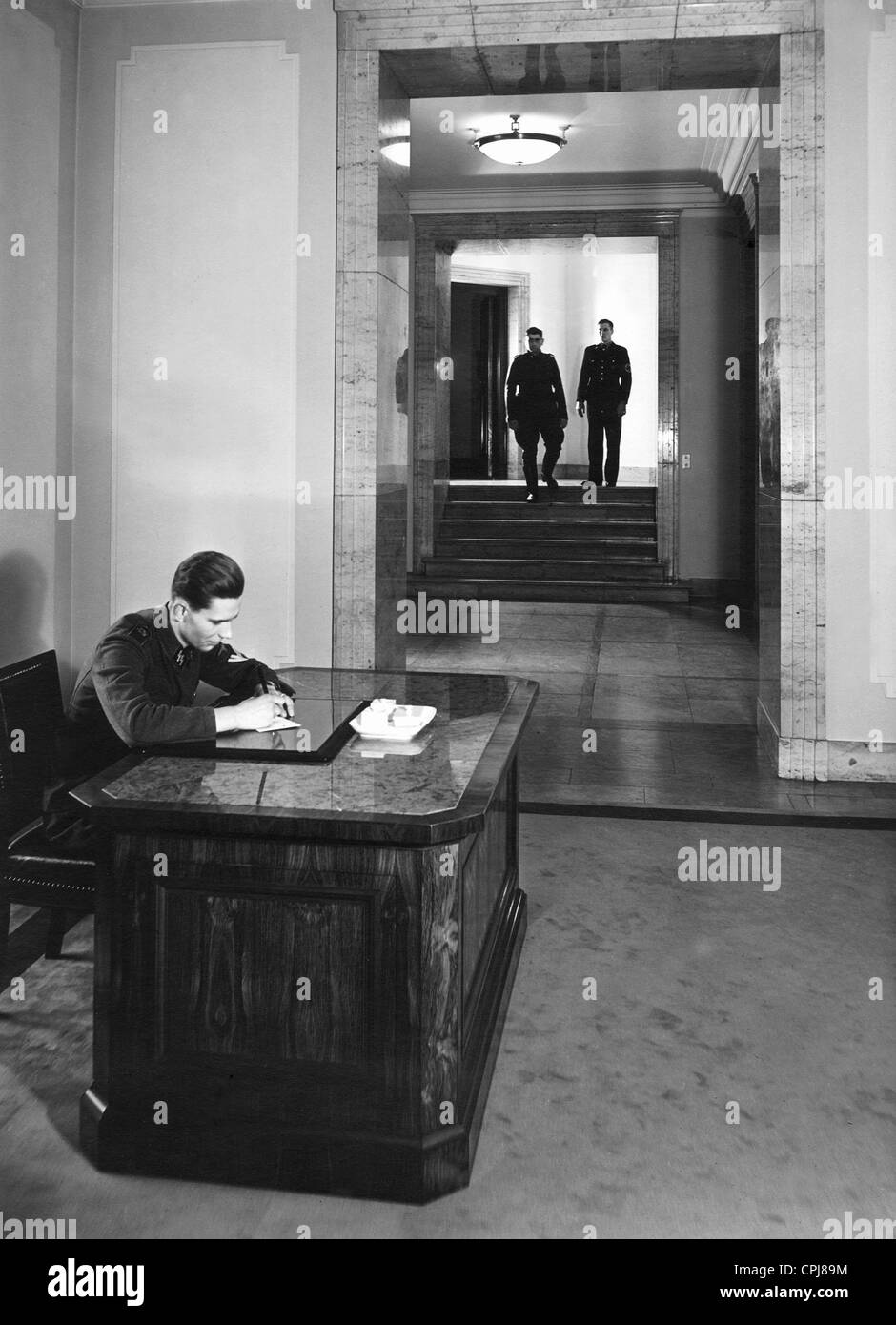 Interior view reich chancellery 1939 Banque de photographies et d ...