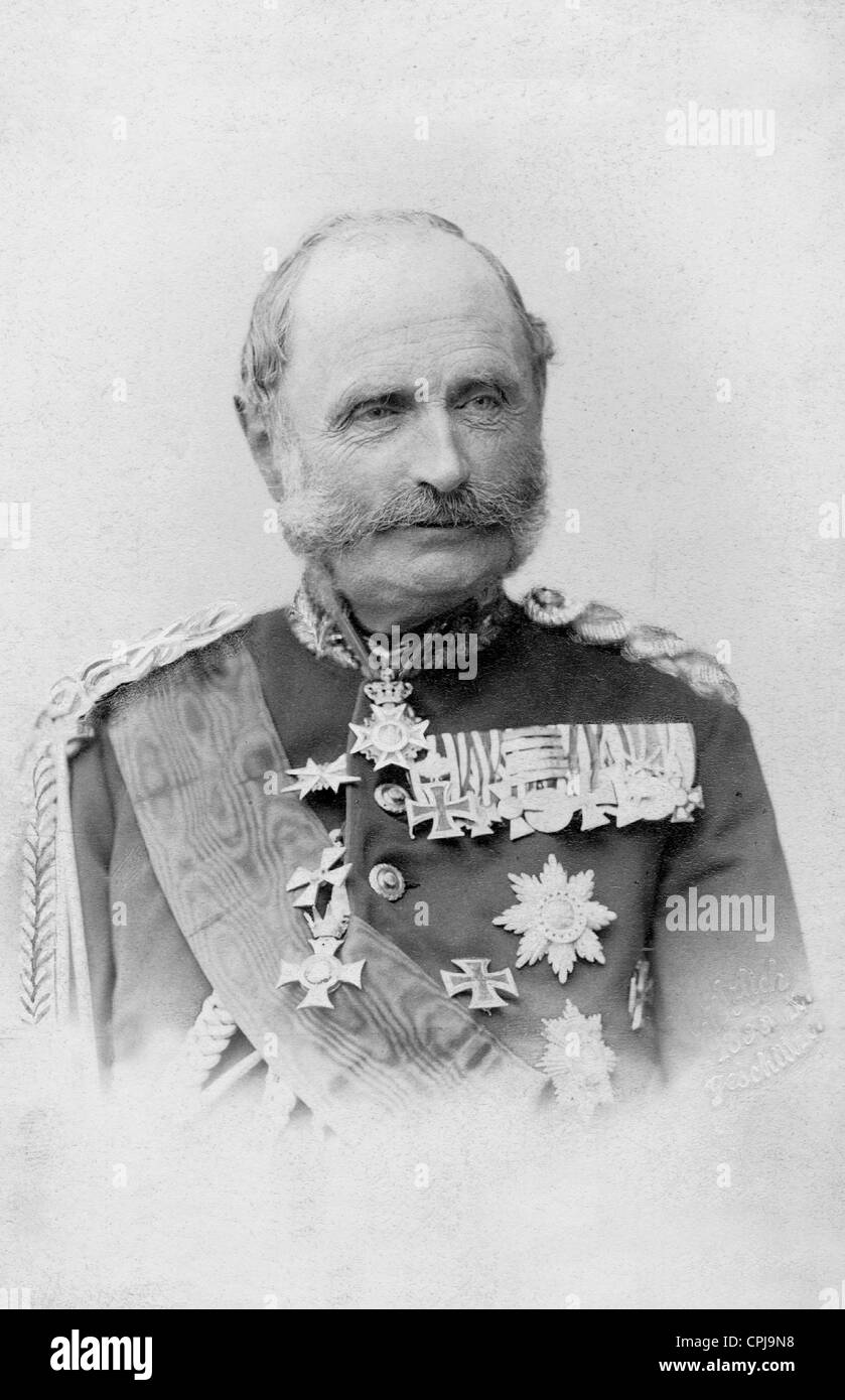 Le prince Georg de Saxe Banque D'Images