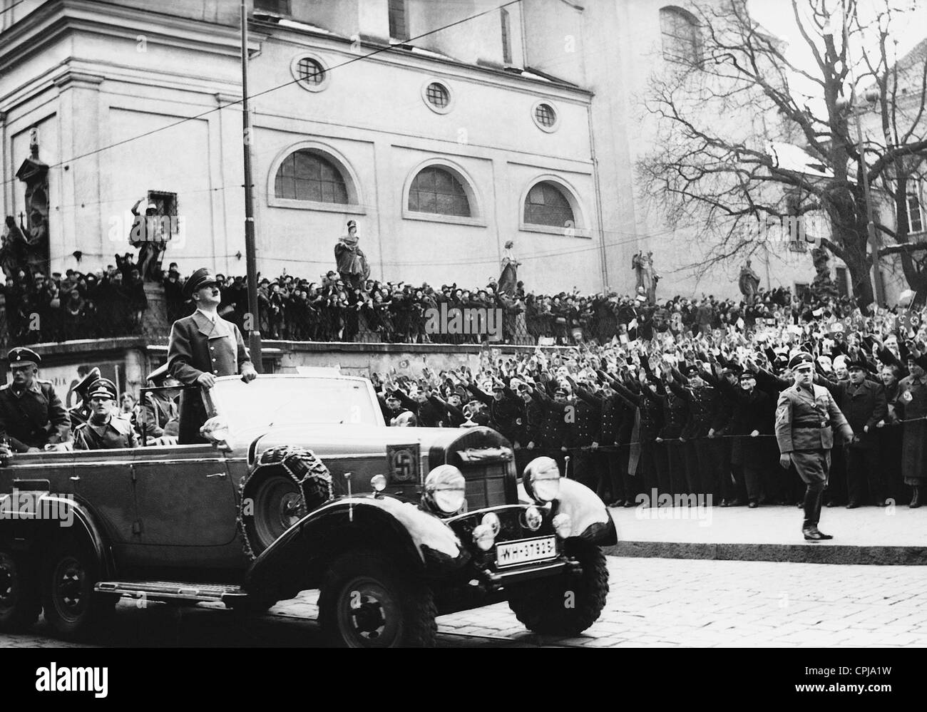 Adolf Hitler à Brno, 1939 Banque D'Images