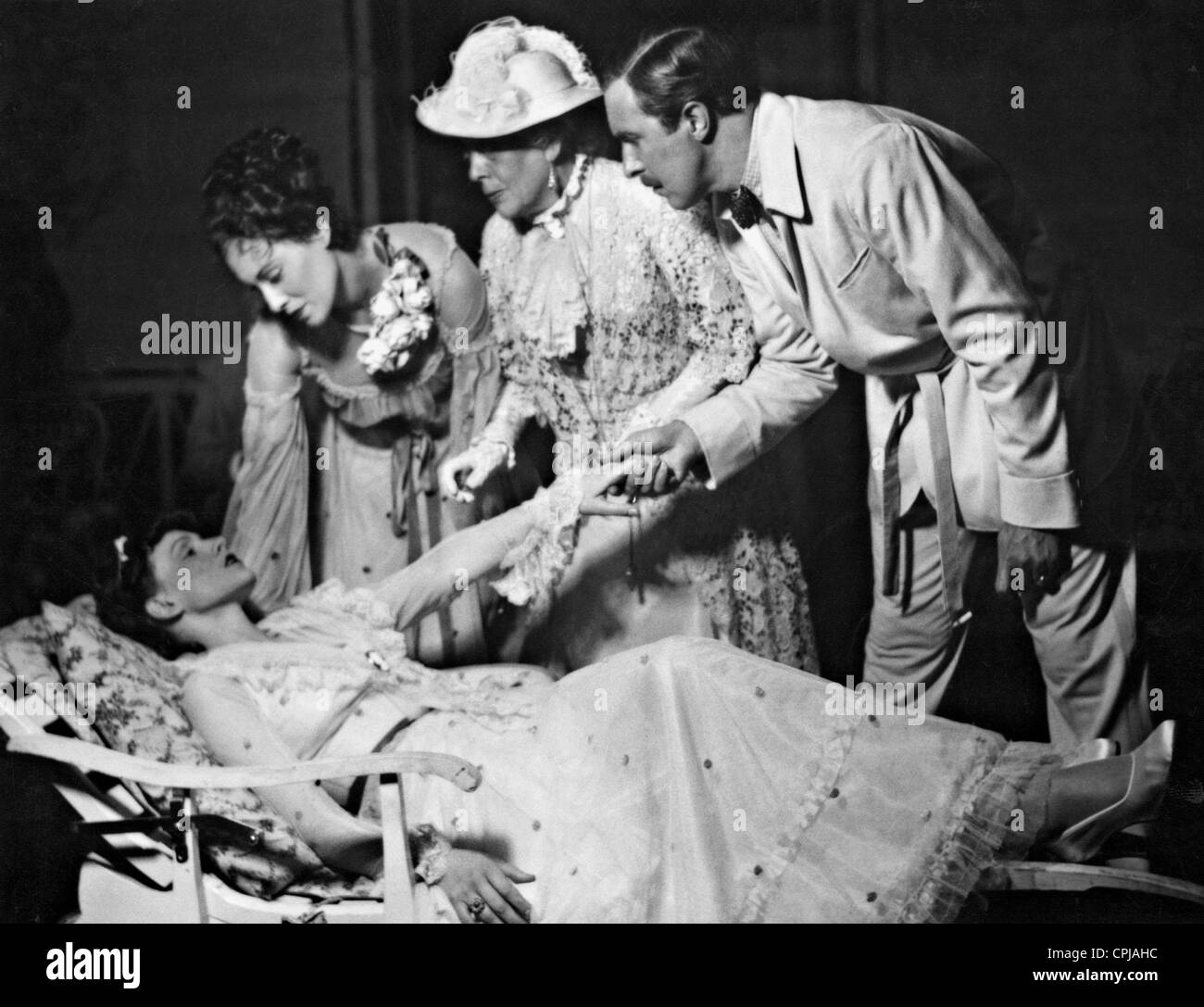 Eva Lissa, Anna Wannmann, Frida Richard et Ferdinand Marian, 1938 Banque D'Images