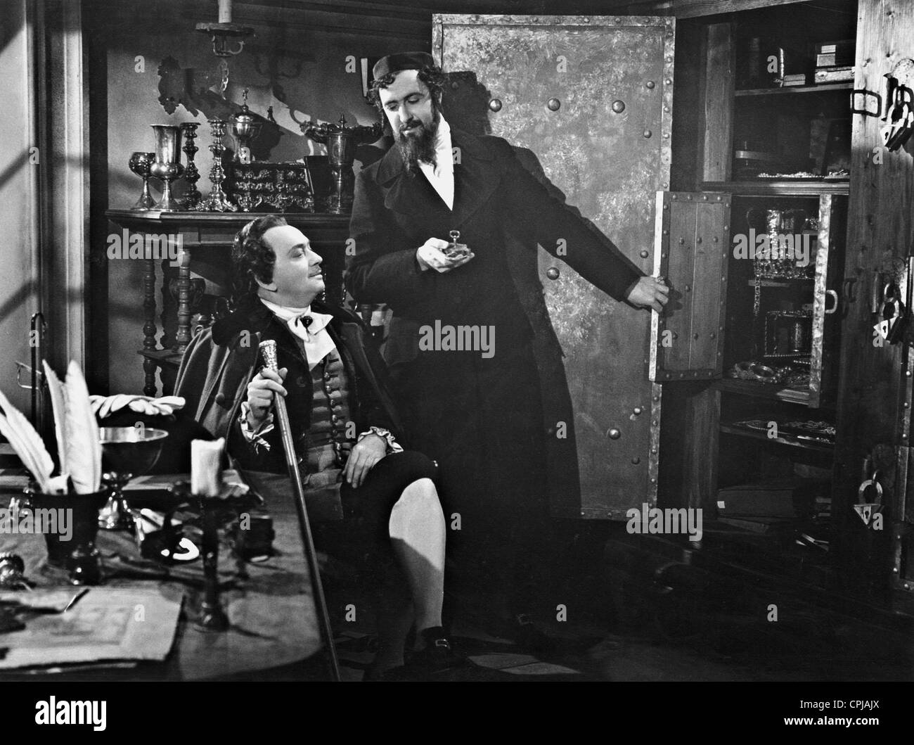 Theodor Loos et Ferdinand Marian dans 'Jud Suess', 1940 Banque D'Images