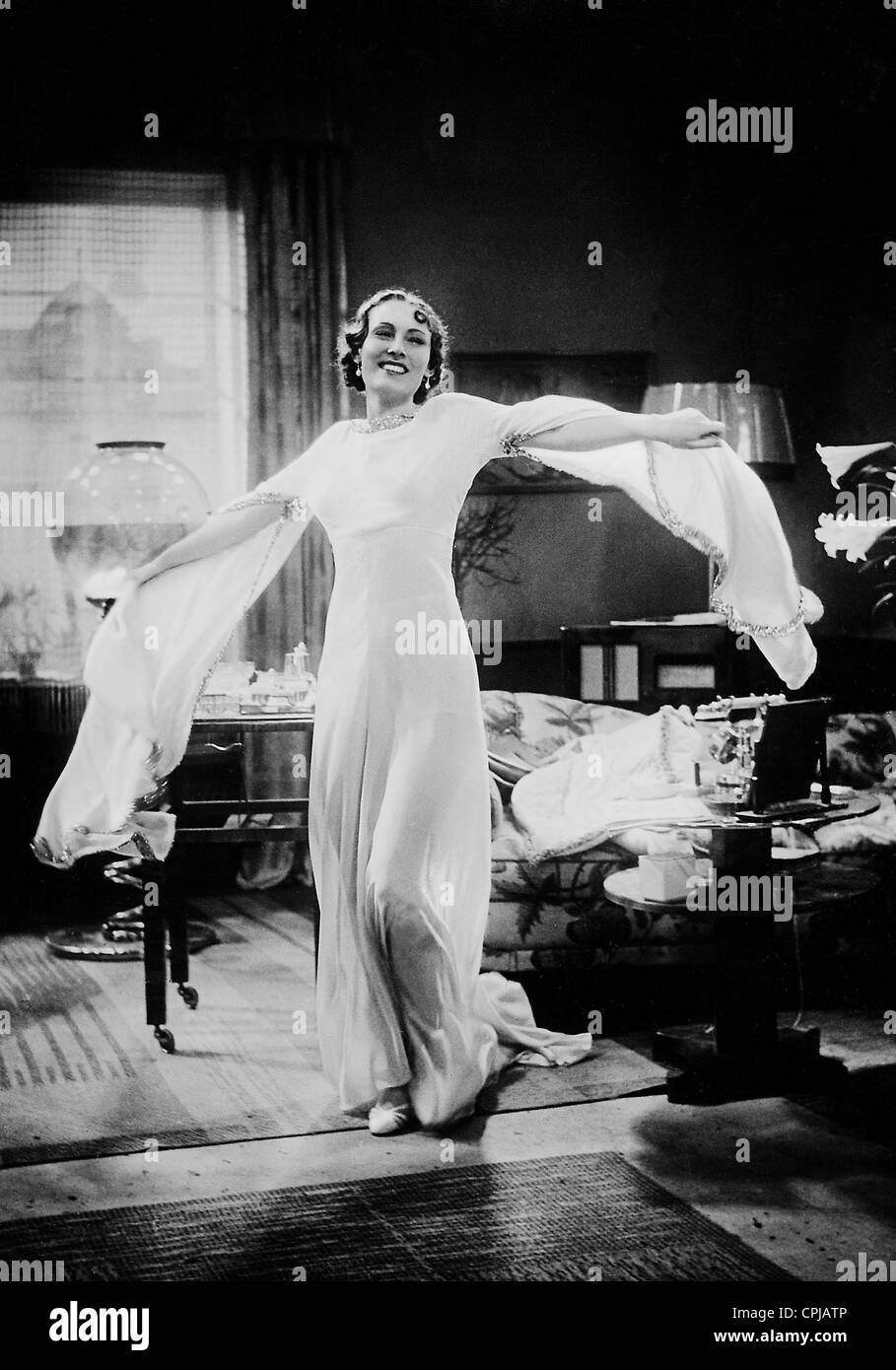Lida Baarova dans 'le traître ', 1936 Banque D'Images