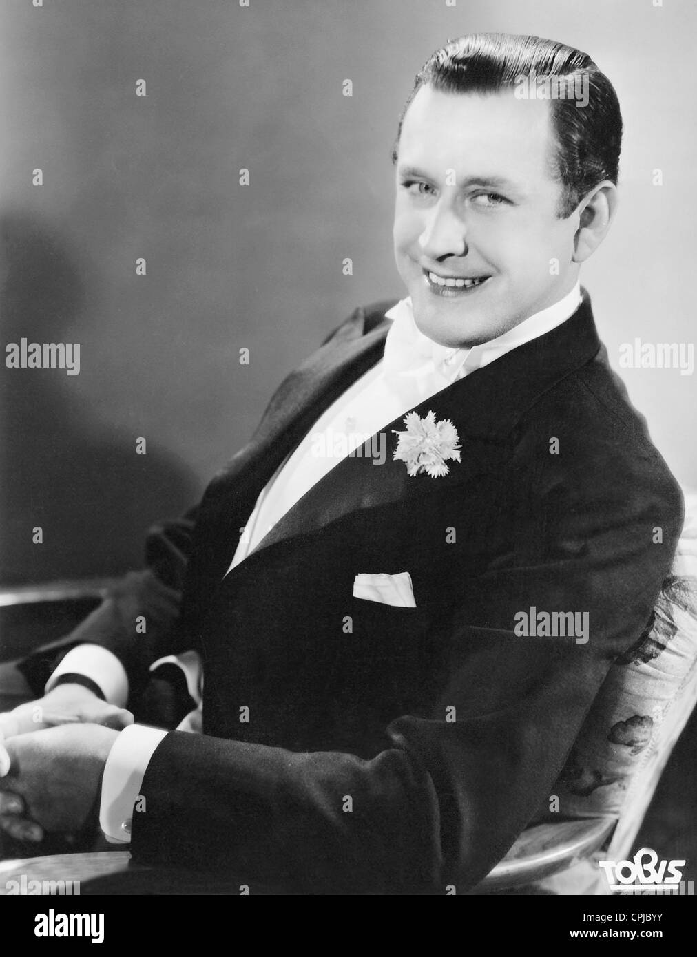 Hans Soehnker dans "modèle Mari', 1937 Banque D'Images