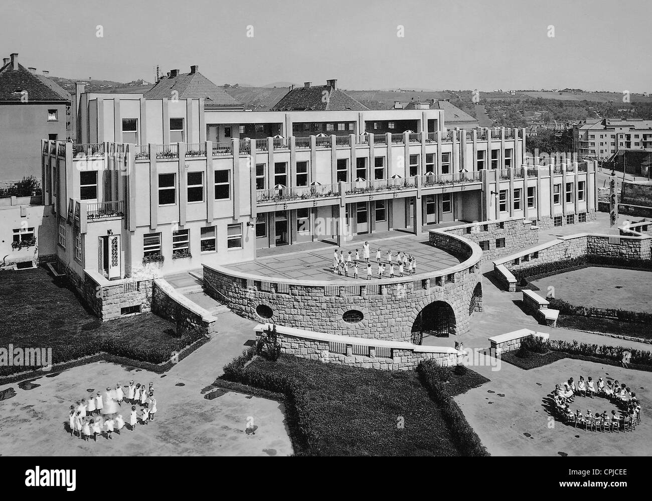 La maternelle en 1932, Vienne Banque D'Images