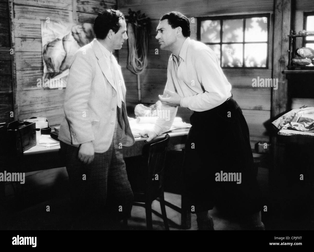 Gustav Diessl dans 'White Majesty', 1934 Banque D'Images