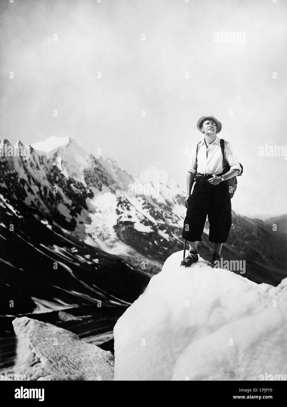 Gustav Diessl dans 'White Majesty', 1934 Banque D'Images