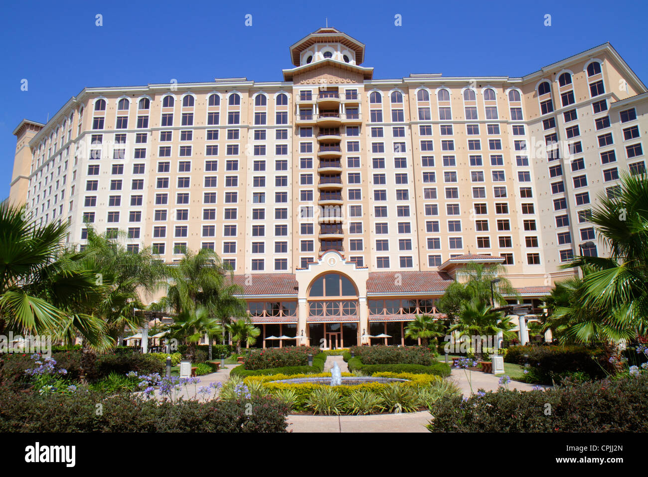 Orlando Florida, Rosen Shingle Creek Water, hôtel hôtels hôtels hôtels motels Inn motel, complexe, extérieur avant, entrée, propriété, aménagement paysager, visiteurs t Banque D'Images