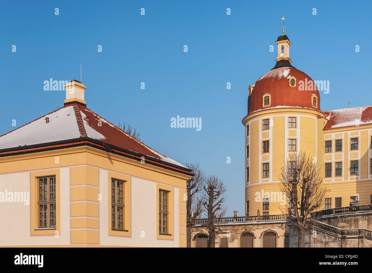 Schloss Moritzburg, Sachsen Deutschland, Europa | Château de Moritzburg, Saxe, Allemagne, Europe Banque D'Images